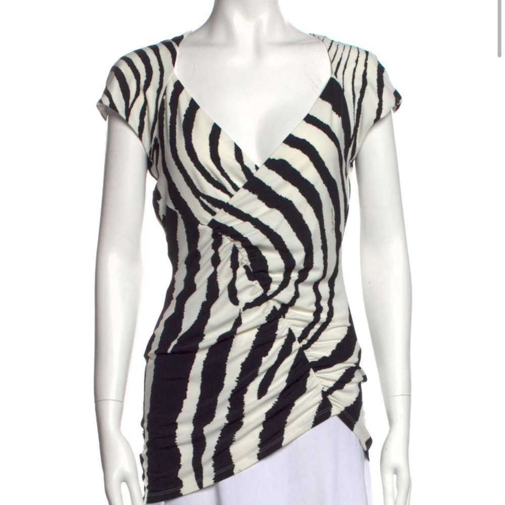Zebra print shirt